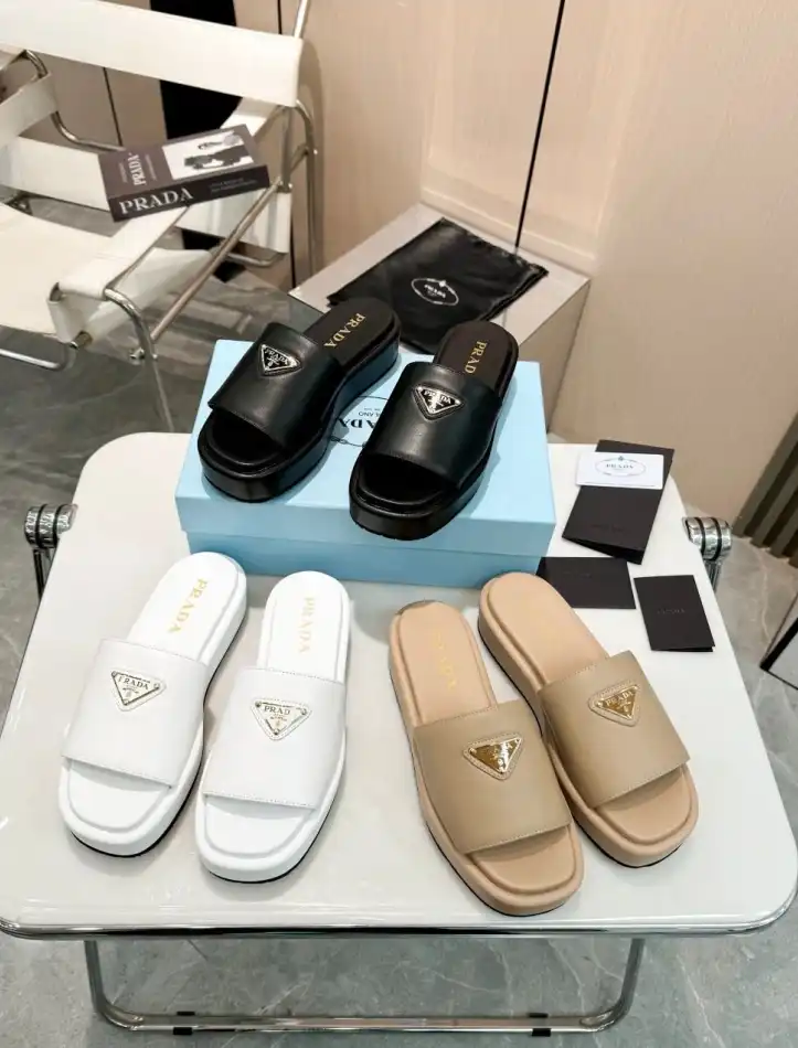 hype Prada Slippers