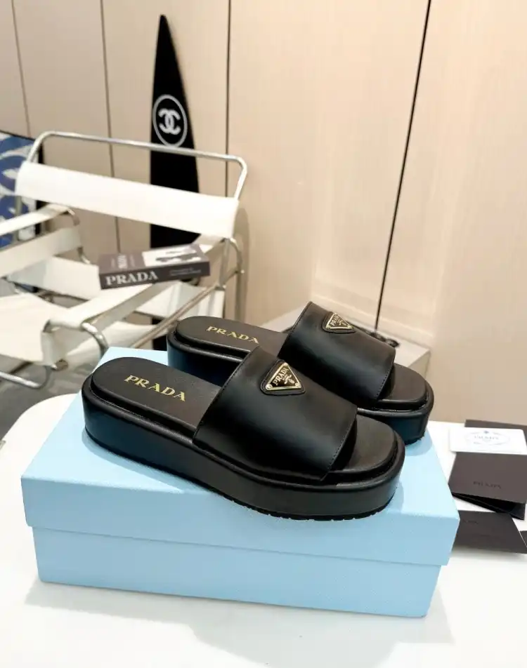 hype Prada Slippers