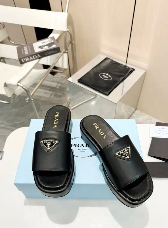 hype Prada Slippers