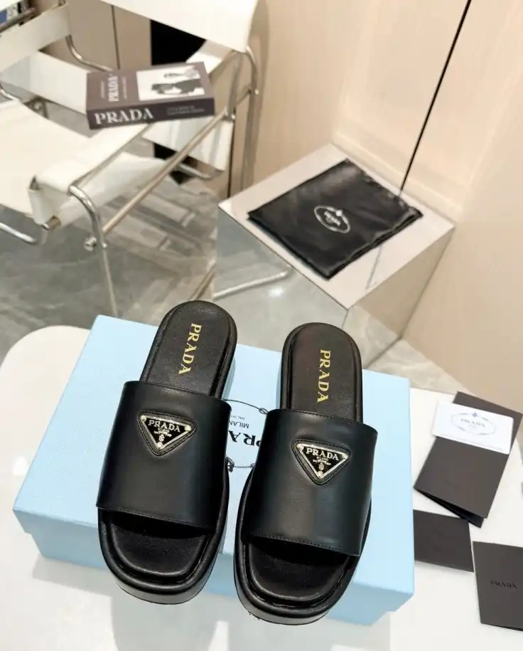 hype Prada Slippers