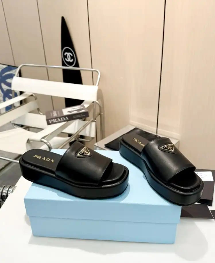 hype Prada Slippers