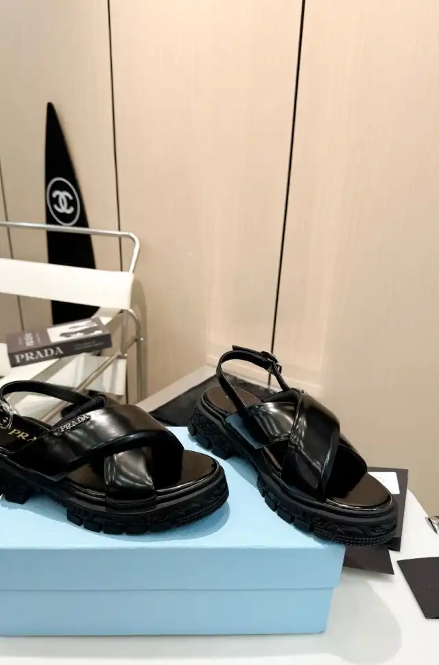 hype Prada Sandals