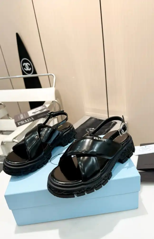 hype Prada Sandals