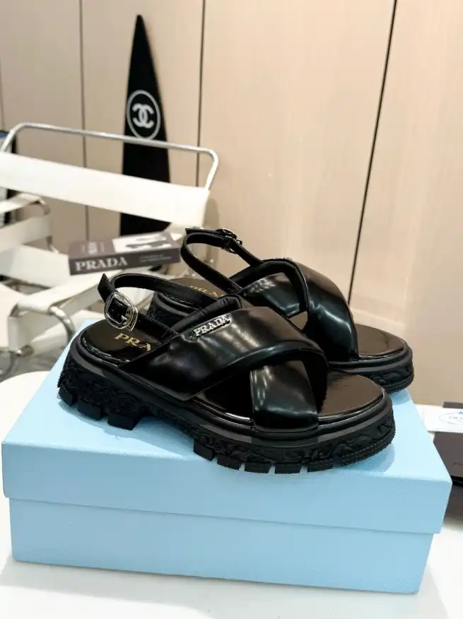 hype Prada Sandals