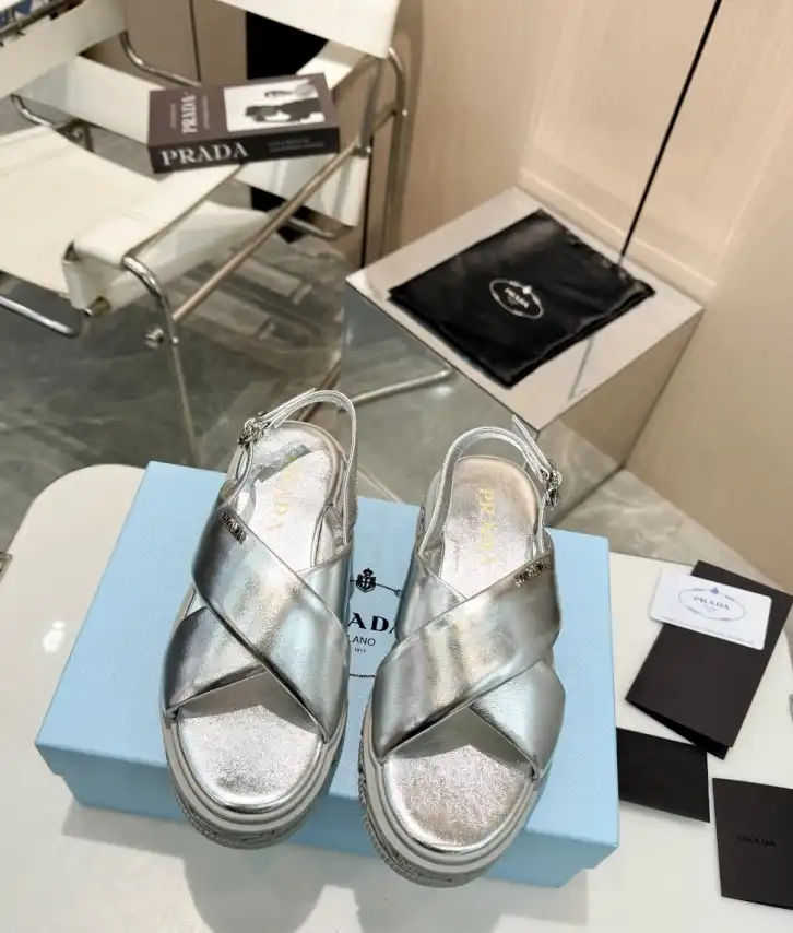 hype Prada Sandals