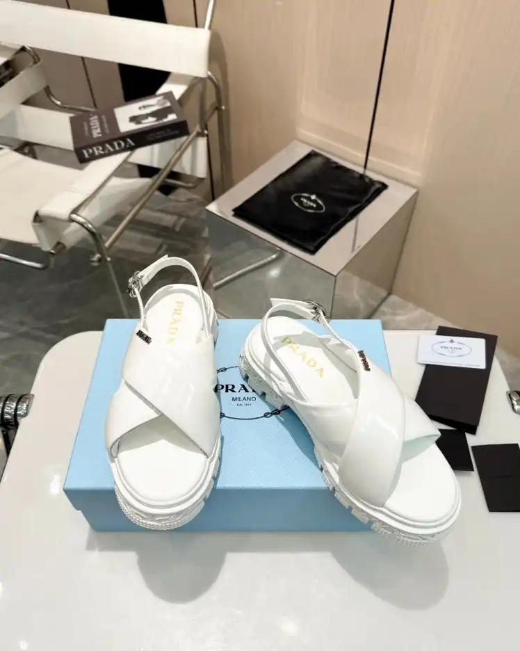 hype Prada Sandals