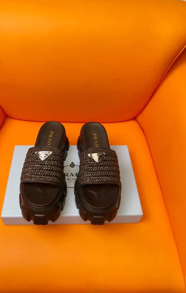 hype Prada Slippers