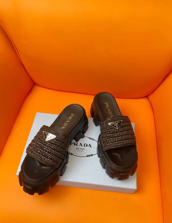 hype Prada Slippers