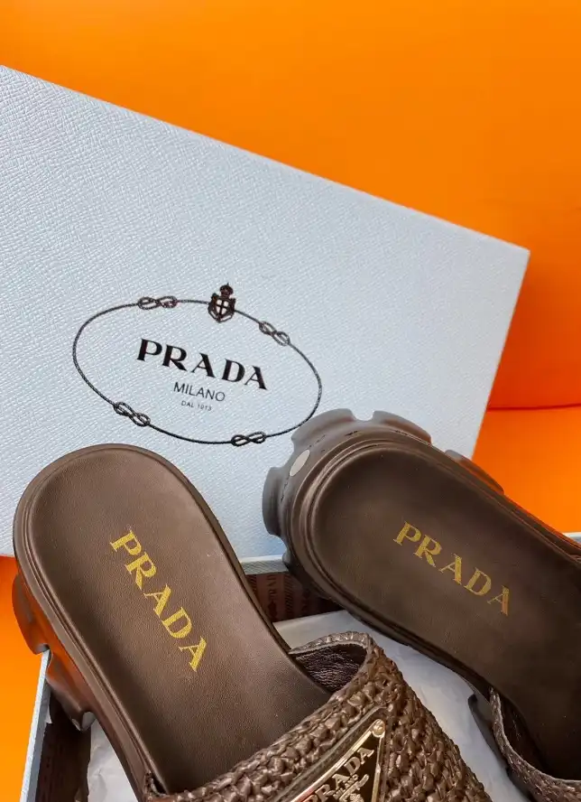 hype Prada Slippers