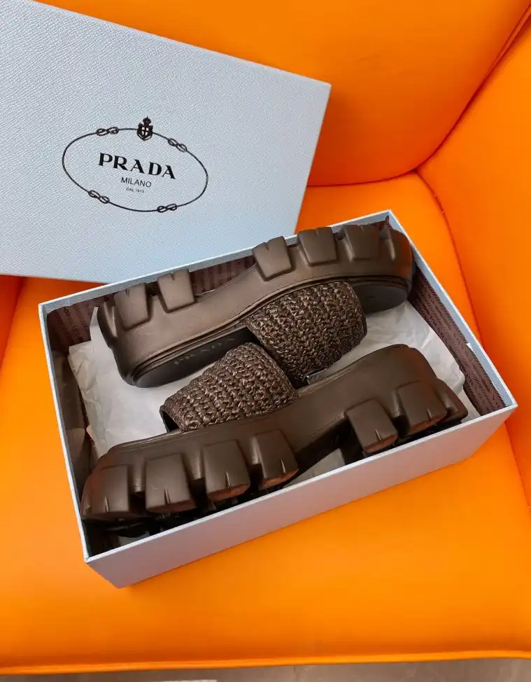 hype Prada Slippers