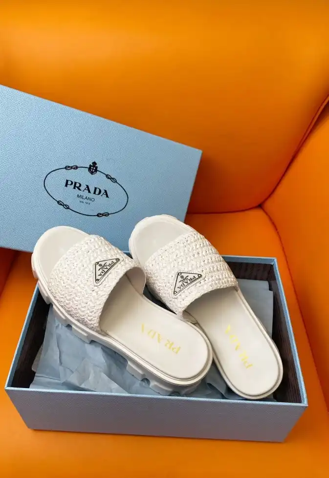 hype Prada Slippers