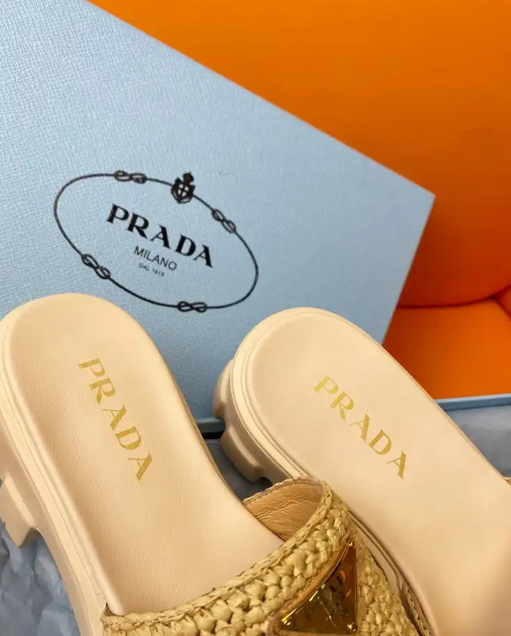 hype Prada Slippers