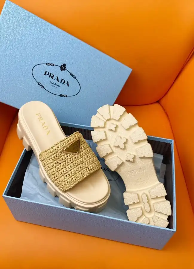 hype Prada Slippers