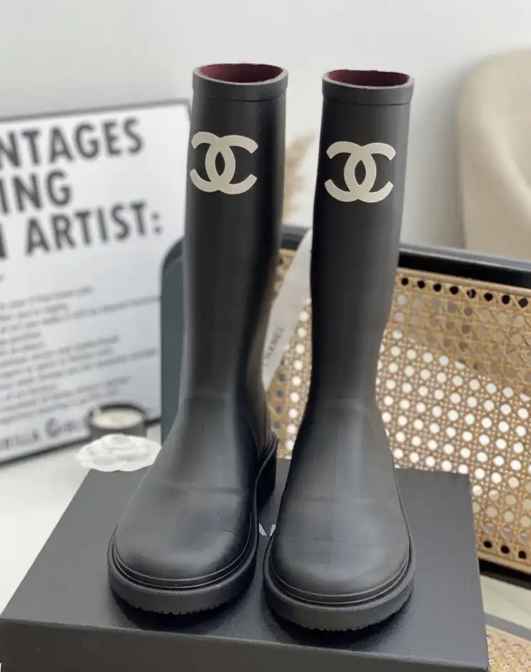 hype Chanel Boots