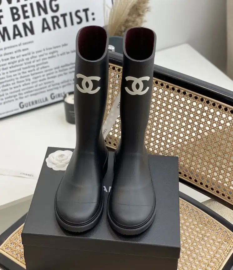 hype Chanel Boots