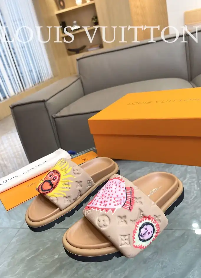 hype LV Slippers