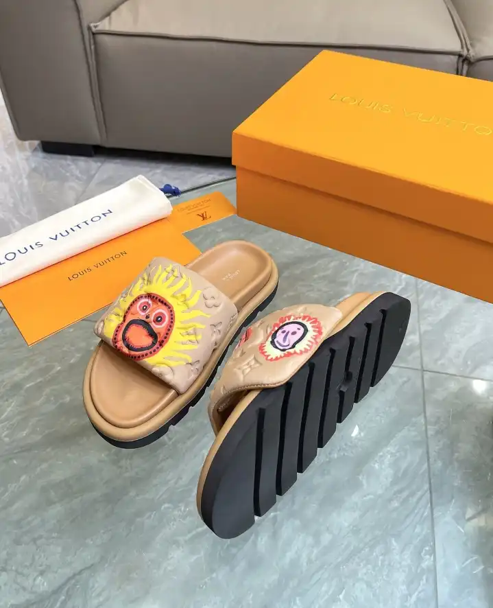 hype LV Slippers