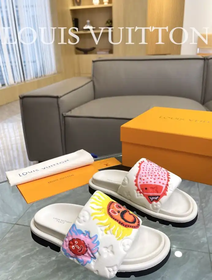 hype LV Slippers