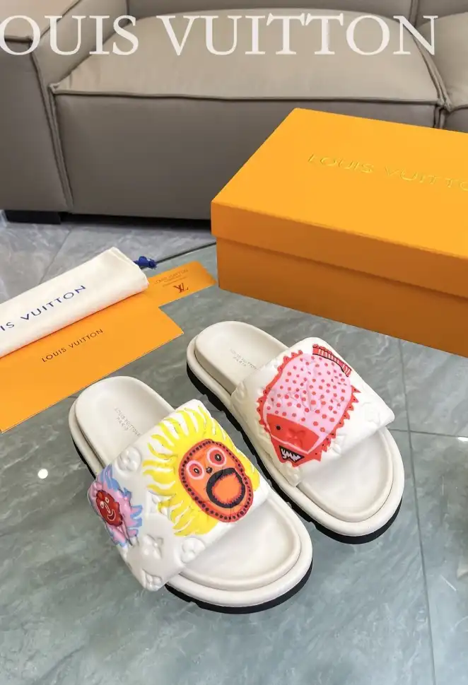 hype LV Slippers