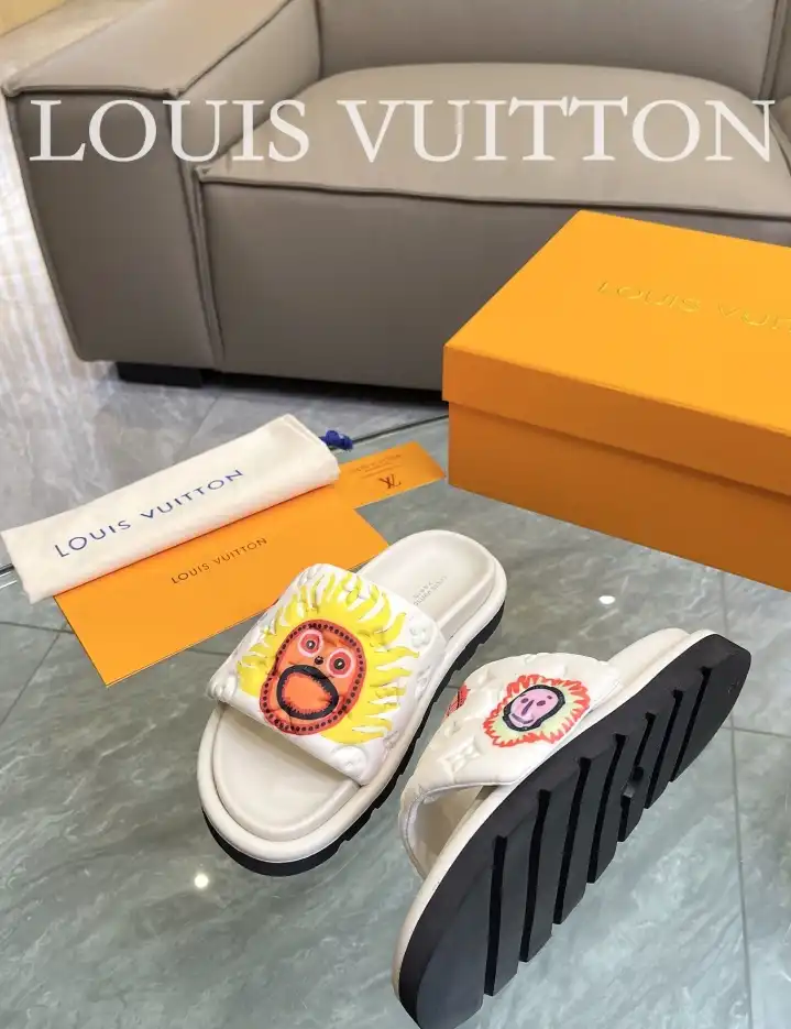 hype LV Slippers