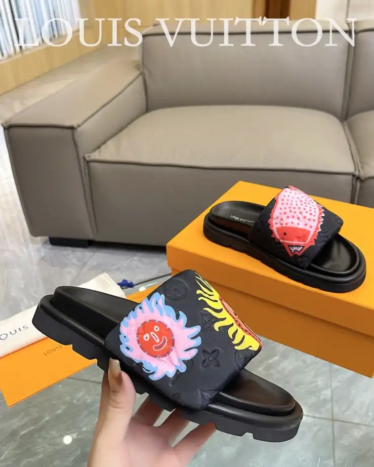 hype LV Slippers