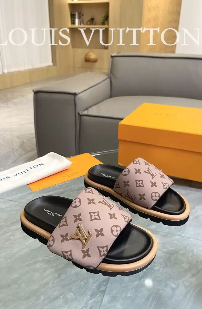 hype LV Slippers