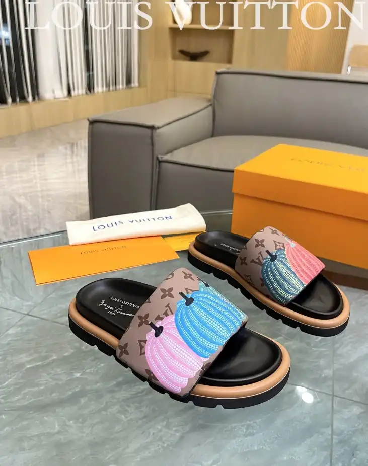 hype LV Slippers