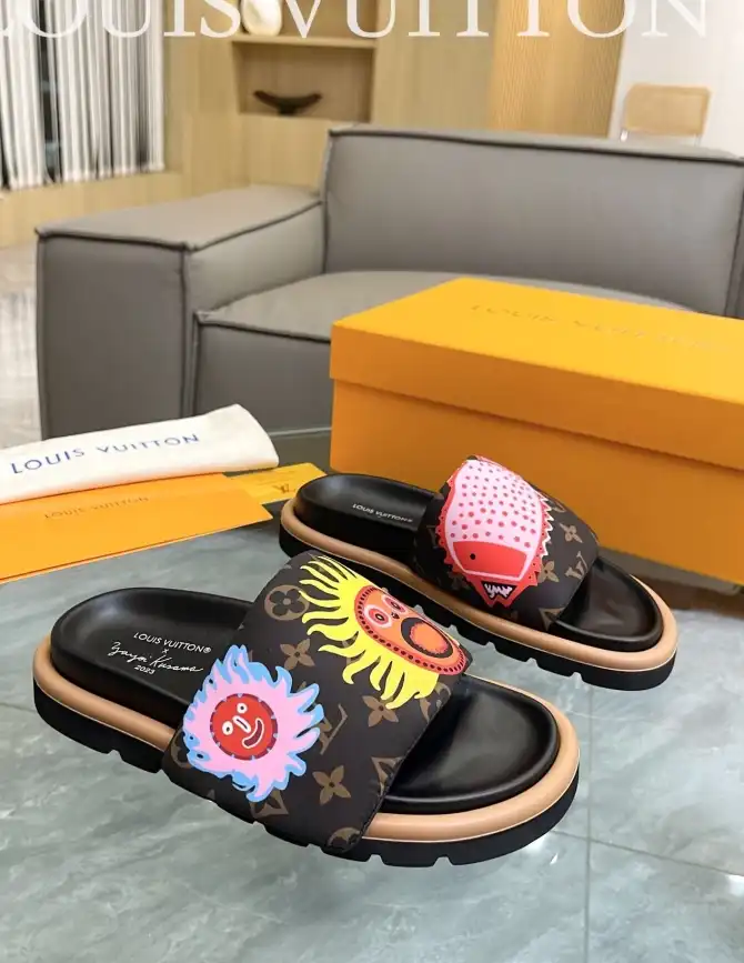 hype LV Slippers