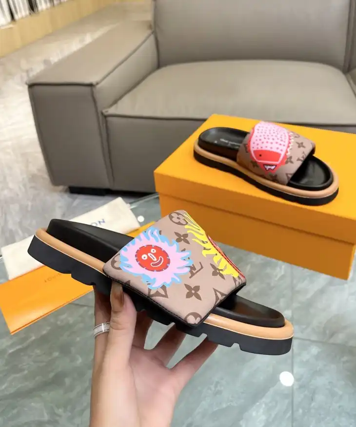 hype LV Slippers