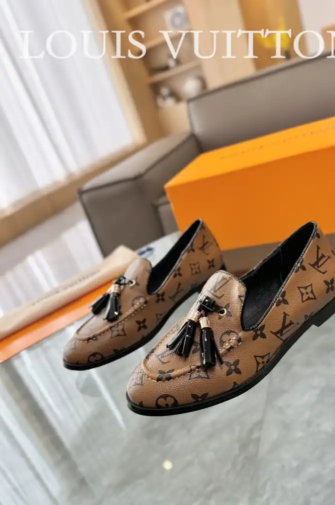 hype LV Leather Shoes