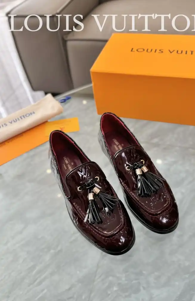 hype LV Leather Shoes