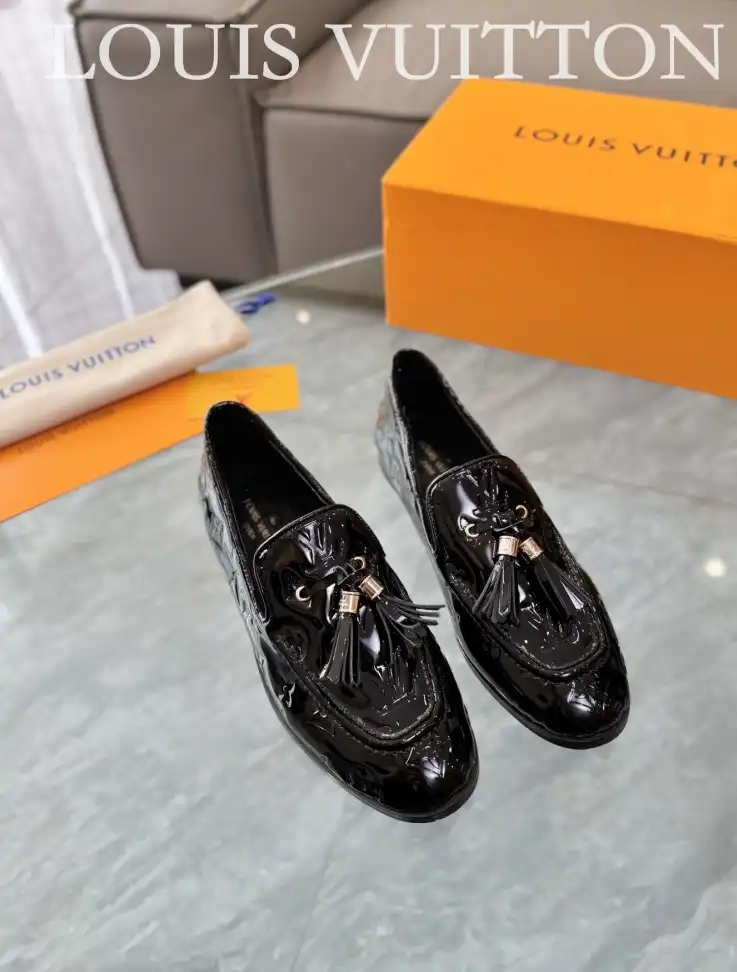 hype LV Leather Shoes