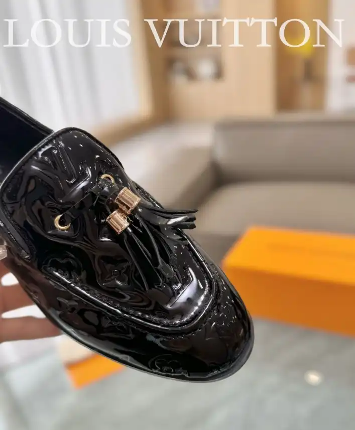 hype LV Leather Shoes