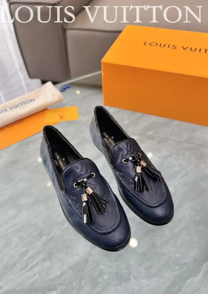 hype LV Leather Shoes