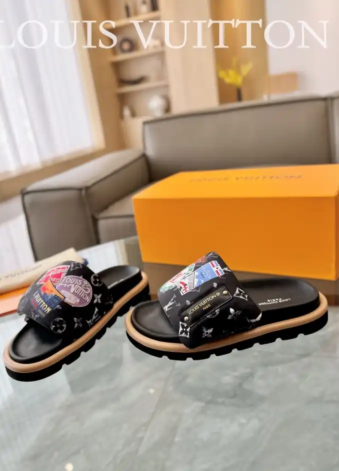 hype LV Slippers