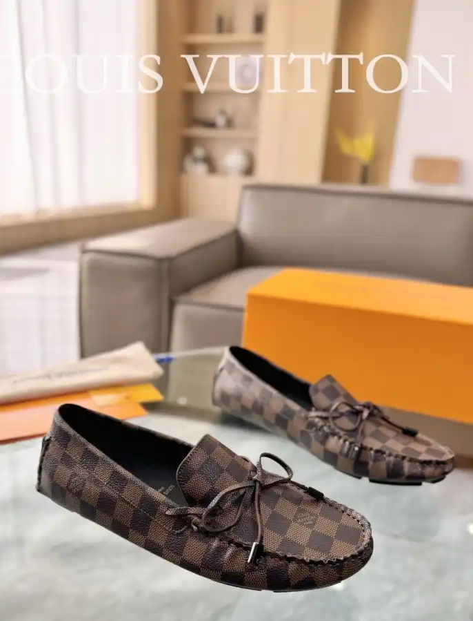 hype LV Leather Shoes