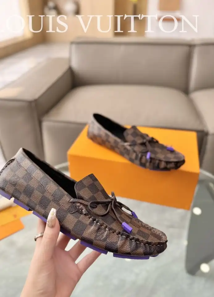 hype LV Leather Shoes