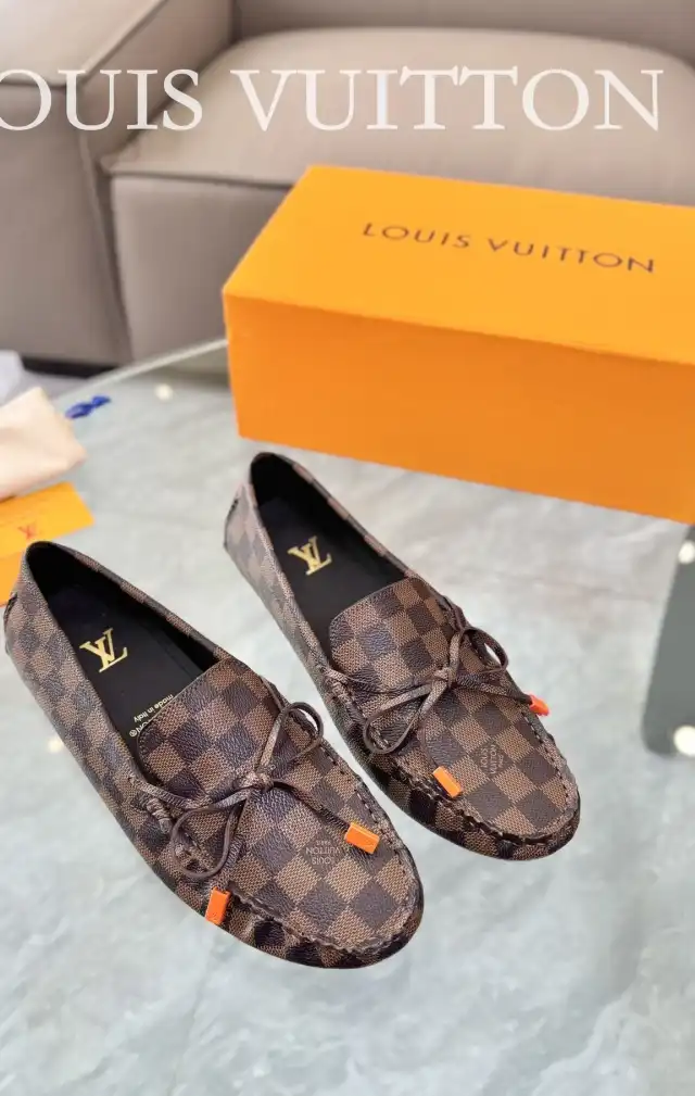 hype LV Leather Shoes