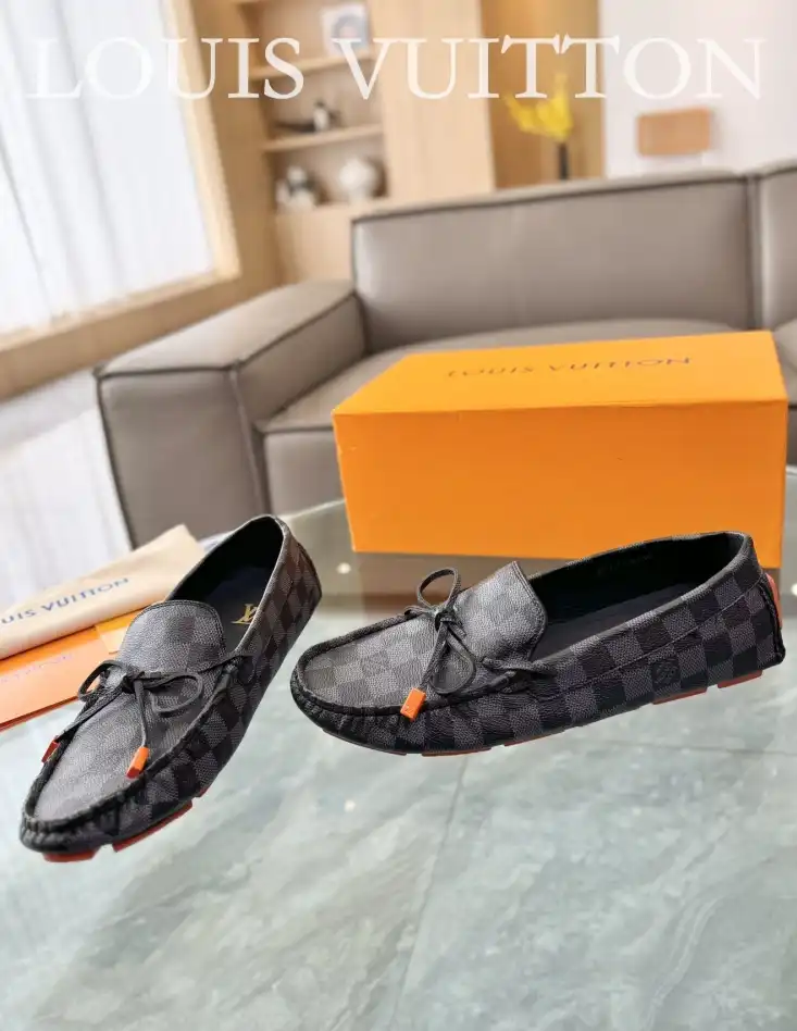 hype LV Leather Shoes