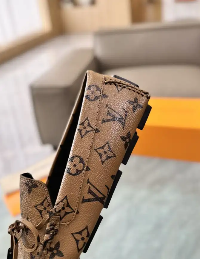 hype LV Leather Shoes