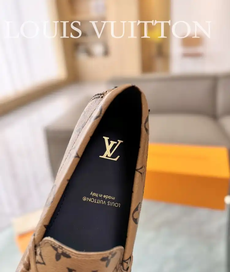 hype LV Leather Shoes