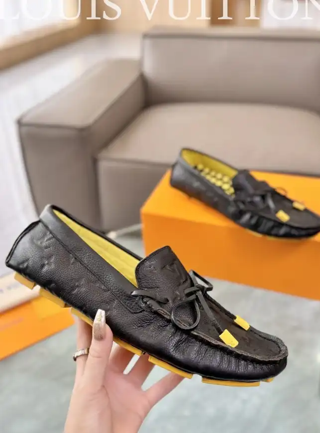 hype LV Leather Shoes