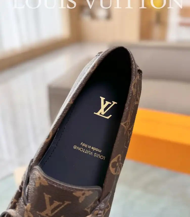 hype LV Leather Shoes