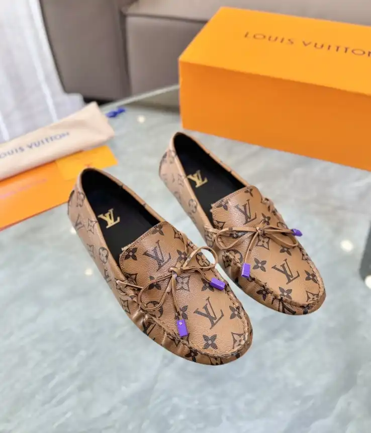 hype LV Leather Shoes