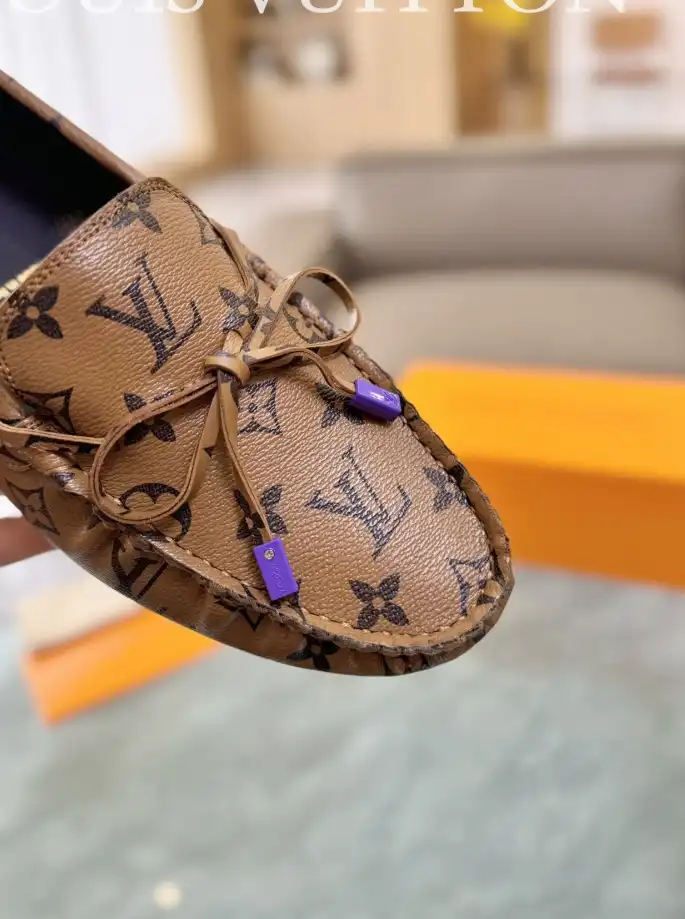 hype LV Leather Shoes