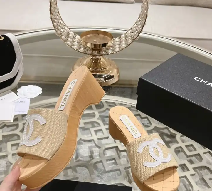 hype Chanel Slippers