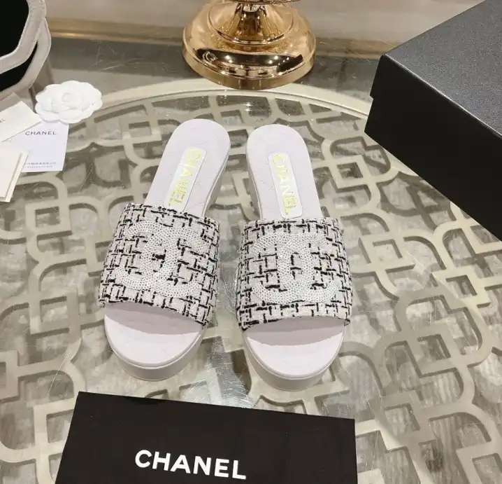 hype Chanel Slippers