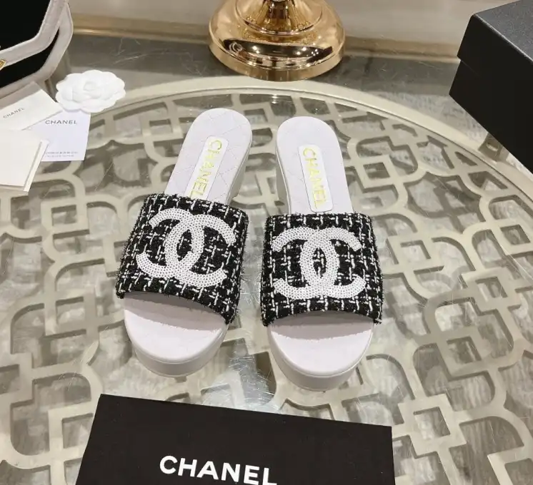 hype Chanel Slippers