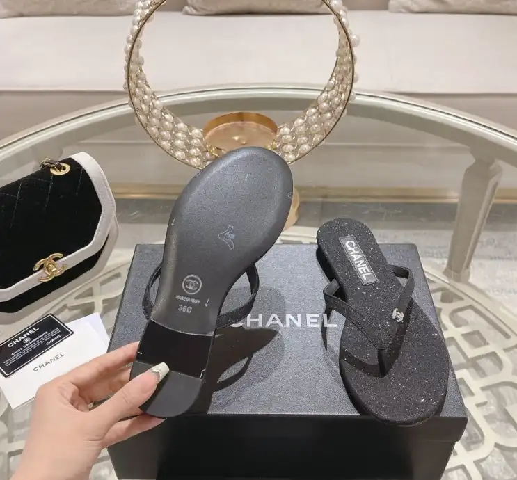 hype Chanel Slippers