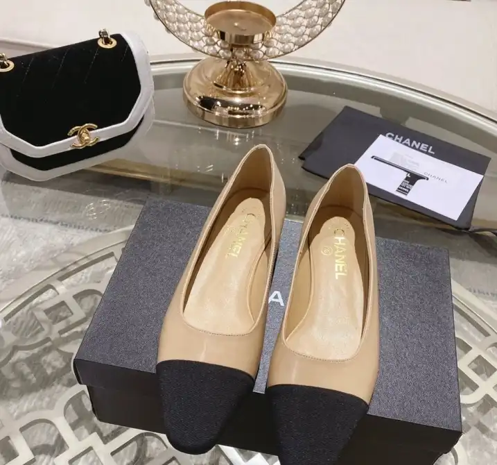 hype Chanel Flat Shoes